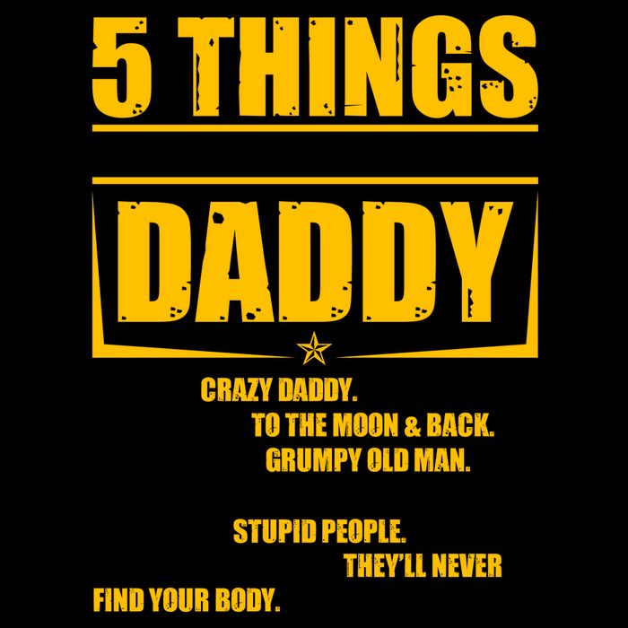 Five Things You Should Know About My Daddy Father's Day 16oz Travel Tumbler