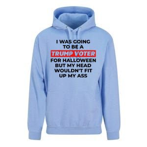 Funny I Was Going To Be A Trump Voter For Halloween But.. Unisex Surf Hoodie