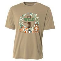 Funny Im Wild And One Zoo Theme Birthday Safari Jungle Animals Cooling Performance Crew T-Shirt