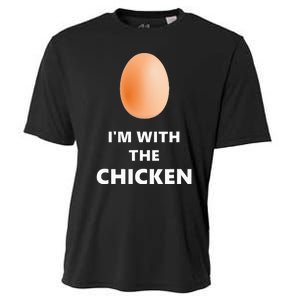 Fun IM With The Chicken Egg Halloween Costume Cooling Performance Crew T-Shirt