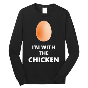 Fun IM With The Chicken Egg Halloween Costume Long Sleeve Shirt