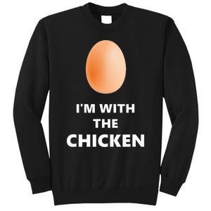 Fun IM With The Chicken Egg Halloween Costume Sweatshirt