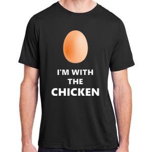 Fun IM With The Chicken Egg Halloween Costume Adult ChromaSoft Performance T-Shirt