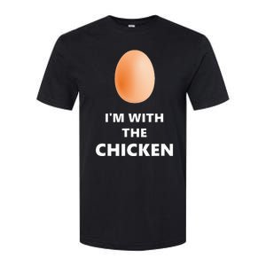 Fun IM With The Chicken Egg Halloween Costume Softstyle CVC T-Shirt