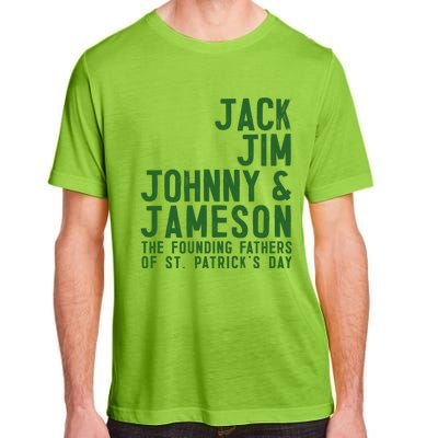 Funny Irisk Whiskey St Patricks Day Adult ChromaSoft Performance T-Shirt