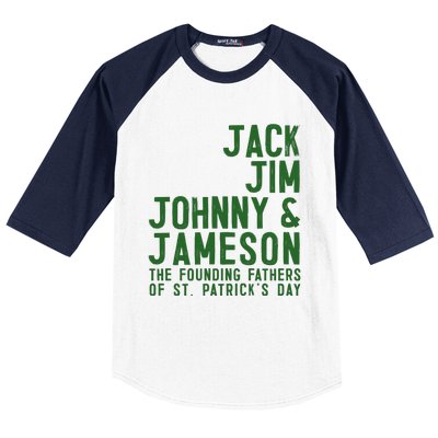 Funny Irisk Whiskey St Patricks Day Baseball Sleeve Shirt