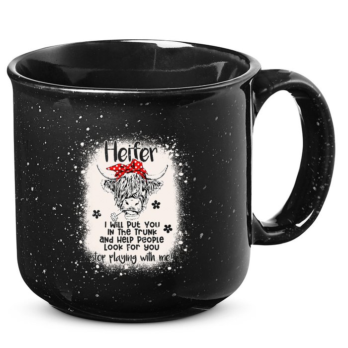 Funny I Will Put You In A Trunk And Help People Look For You 15oz Campfire Ceramic Mug