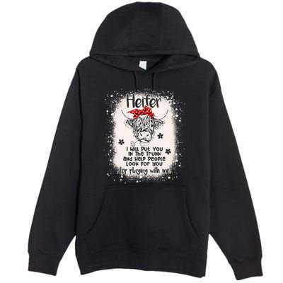 Funny I Will Put You In A Trunk And Help People Look For You Premium Pullover Hoodie