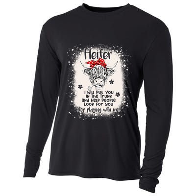 Funny I Will Put You In A Trunk And Help People Look For You Cooling Performance Long Sleeve Crew