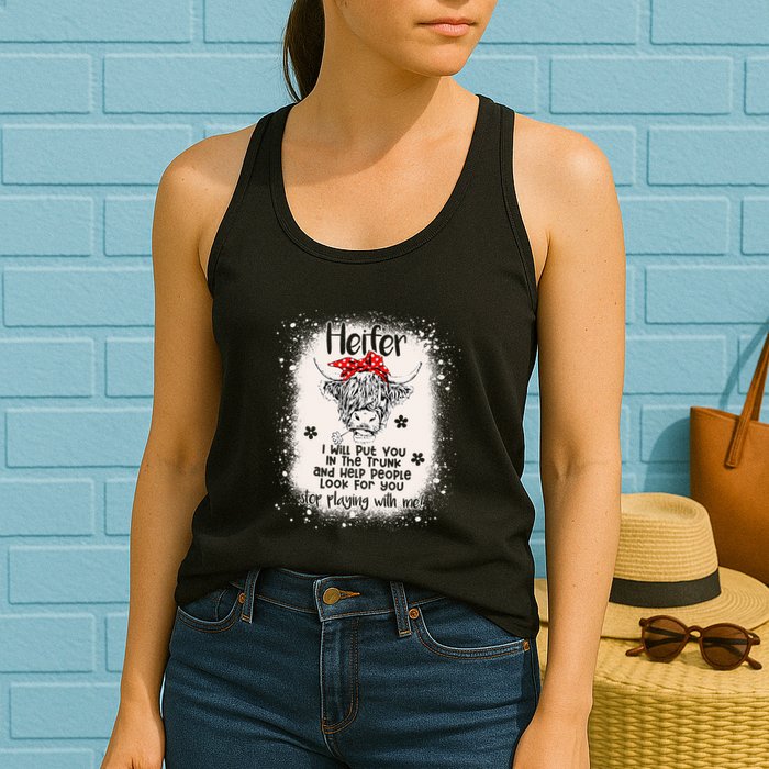Funny I Will Put You In A Trunk And Help People Look For You Womens Tank Top