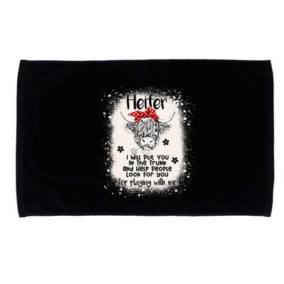 Funny I Will Put You In A Trunk And Help People Look For You Microfiber Hand Towel