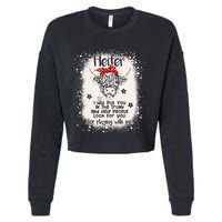 Funny I Will Put You In A Trunk And Help People Look For You Cropped Pullover Crew