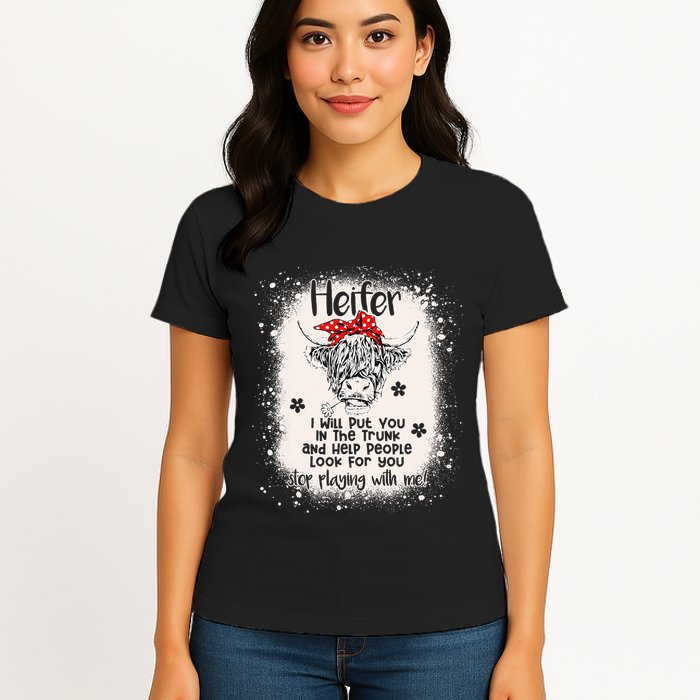 Funny I Will Put You In A Trunk And Help People Look For You Womens T-Shirt