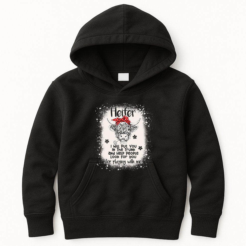 Funny I Will Put You In A Trunk And Help People Look For You Kids Hoodie