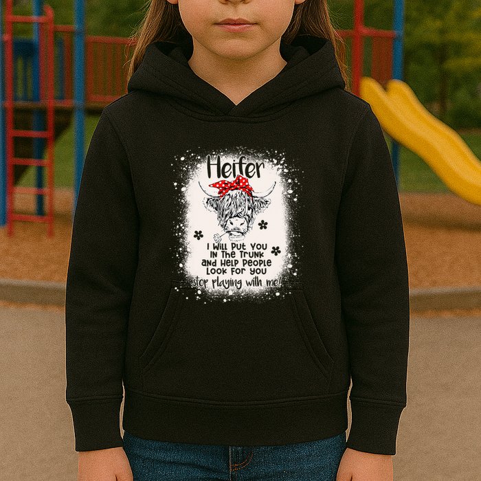 Funny I Will Put You In A Trunk And Help People Look For You Kids Hoodie