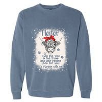 Funny I Will Put You In A Trunk And Help People Look For You Garment-Dyed Sweatshirt