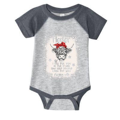 Funny I Will Put You In A Trunk And Help People Look For You Infant Baby Jersey Bodysuit