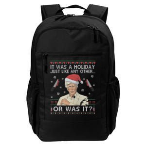 Funny It Was A Holiday Just Like Any Other Or Was It Keith Morrison Daily Commute Backpack