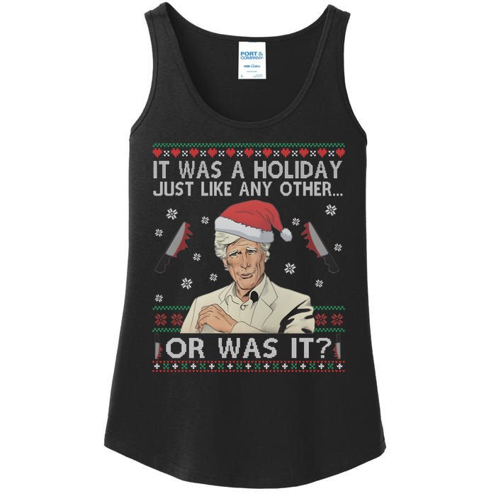 Funny It Was A Holiday Just Like Any Other Or Was It Keith Morrison Ladies Essential Tank