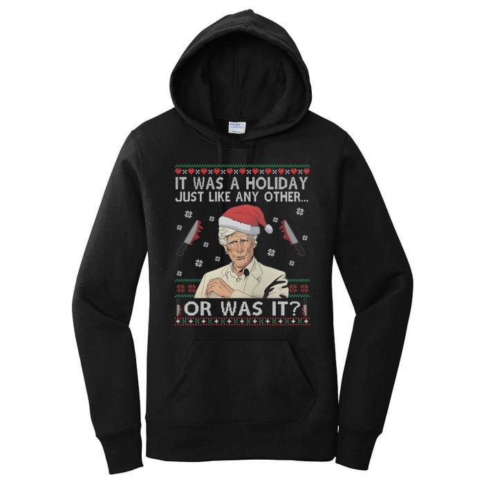 Funny It Was A Holiday Just Like Any Other Or Was It Keith Morrison Women's Pullover Hoodie