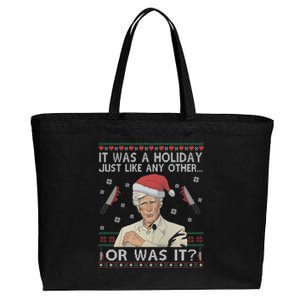 Funny It Was A Holiday Just Like Any Other Or Was It Keith Morrison Cotton Canvas Jumbo Tote