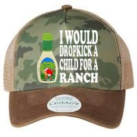 Funny I Would Dropkick A Child For Ranch Legacy Tie Dye Trucker Hat
