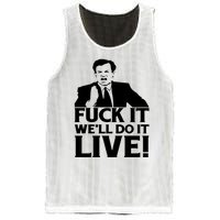 Fuck It We’Ll Do It Live Mesh Reversible Basketball Jersey Tank