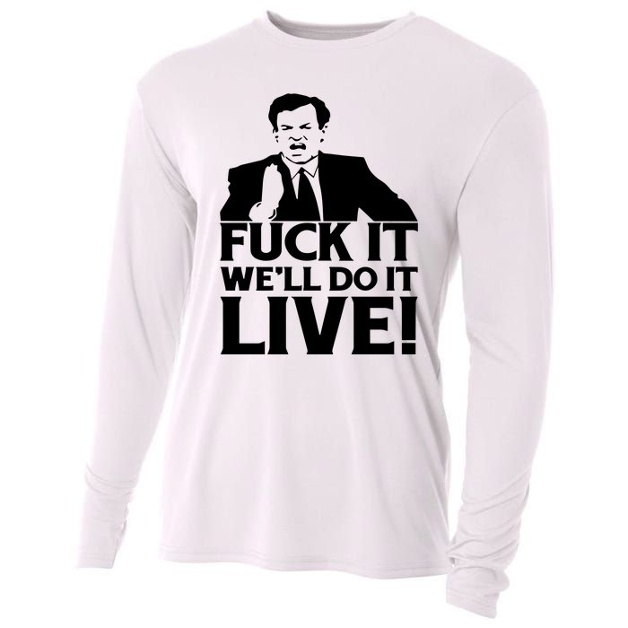 Fuck It We’Ll Do It Live Cooling Performance Long Sleeve Crew