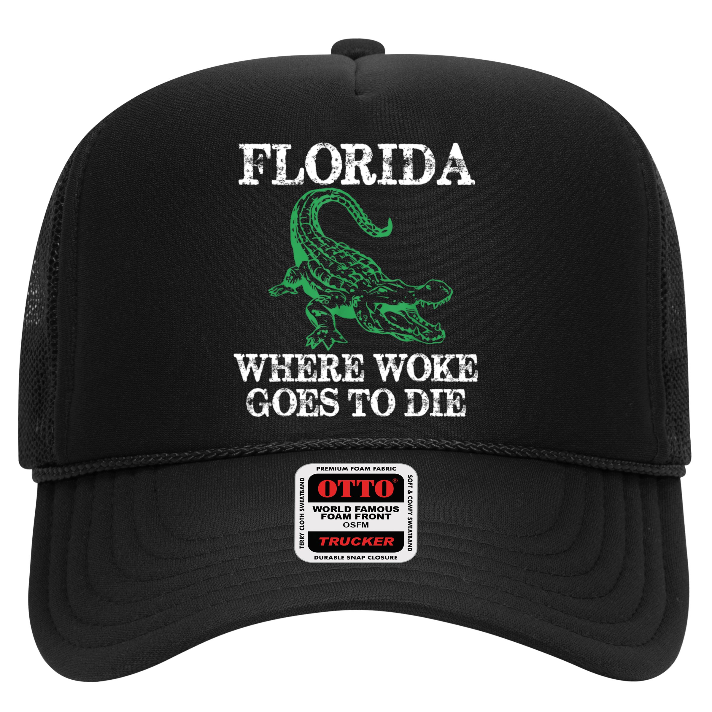 Florida Is Where Woke Goes To Die Crocodile Alligator Hat