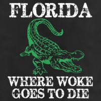 Florida Is Where Woke Goes To Die Crocodile Alligator Hat