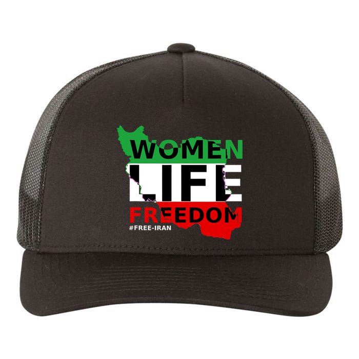 Free Iran Women Life Freedom Stand With Persian Women,Iran Yupoong Adult 5-Panel Trucker Hat