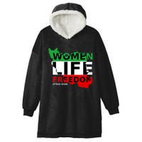 Free Iran Women Life Freedom Stand With Persian Women,Iran Hooded Wearable Blanket