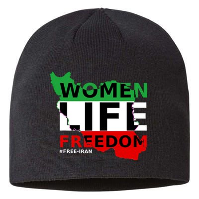 Free Iran Women Life Freedom Stand With Persian Women,Iran Sustainable Beanie