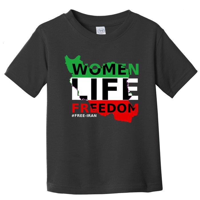 Free Iran Women Life Freedom Stand With Persian Women,Iran Toddler T-Shirt