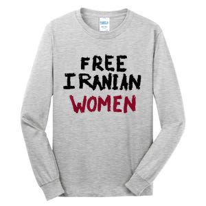 Free Iranian Women Mahsa Amini Iran #MAHSAAMINI Tall Long Sleeve T-Shirt