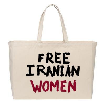 Free Iranian Women Mahsa Amini Iran #MAHSAAMINI Cotton Canvas Jumbo Tote