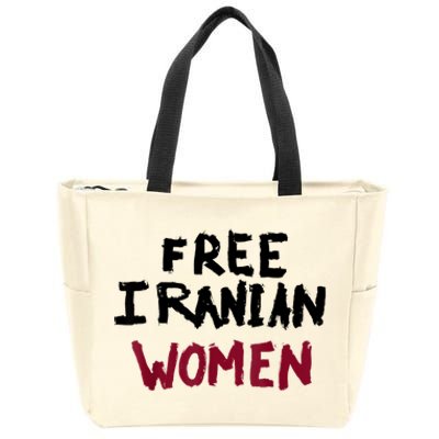 Free Iranian Women Mahsa Amini Iran #MAHSAAMINI Zip Tote Bag