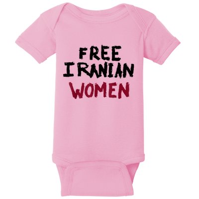 Free Iranian Women Mahsa Amini Iran #MAHSAAMINI Baby Bodysuit