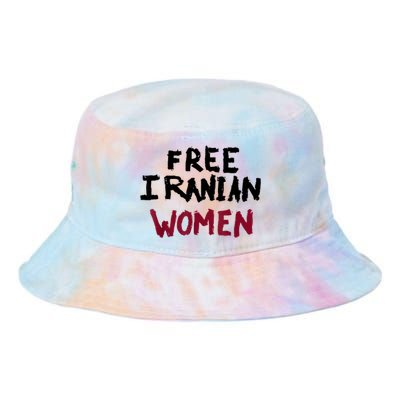 Free Iranian Women Mahsa Amini Iran #MAHSAAMINI Tie Dye Newport Bucket Hat