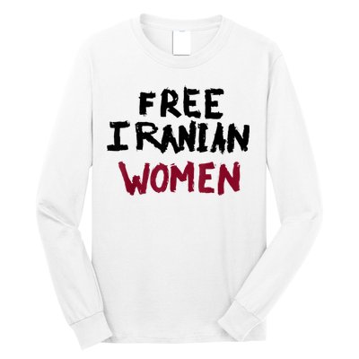 Free Iranian Women Mahsa Amini Iran #MAHSAAMINI Long Sleeve Shirt