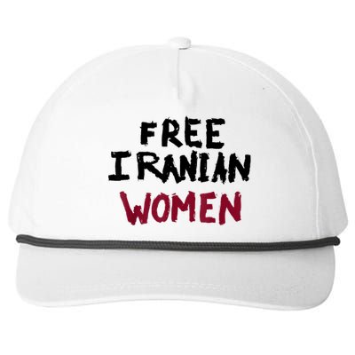 Free Iranian Women Mahsa Amini Iran #MAHSAAMINI Snapback Five-Panel Rope Hat