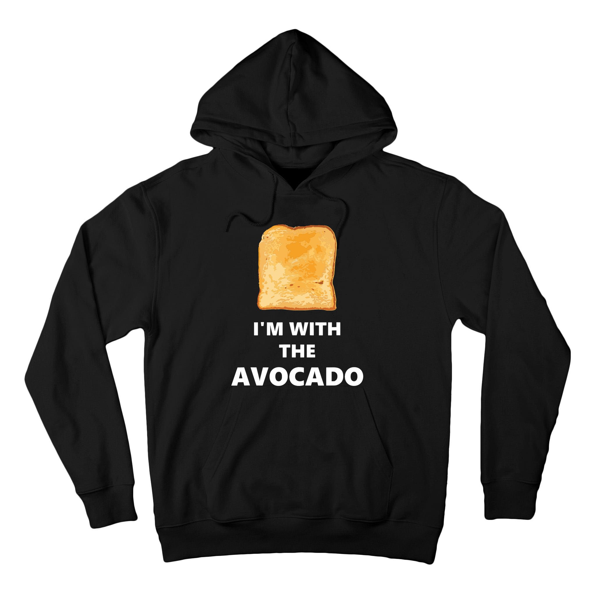 Fun Im With The Avocado Toast Halloween Costume Tall Hoodie