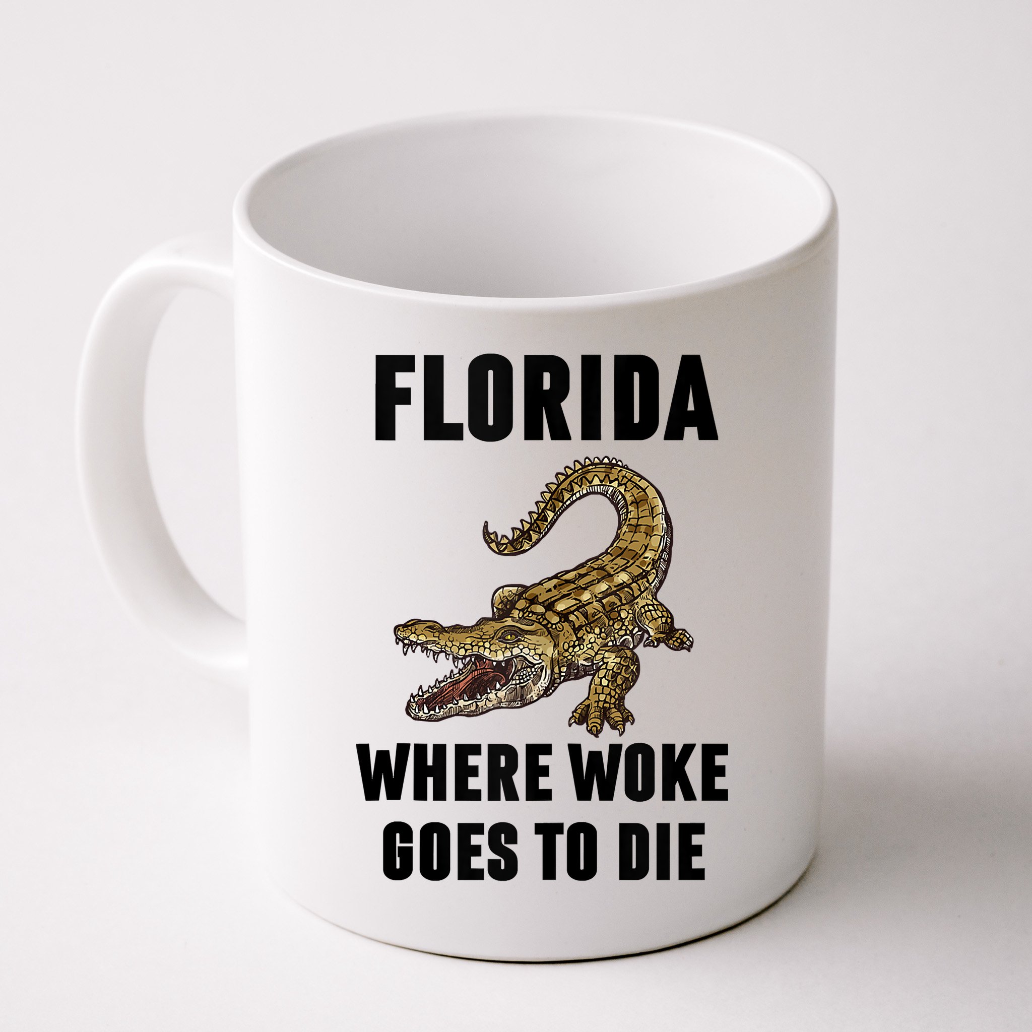 Florida Is Where Woke Goes To Die Funny Shirt Mug