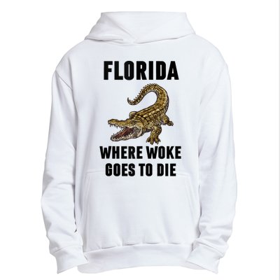 Florida Is Where Woke Goes To Die Funny Shirt Urban Pullover Hoodie