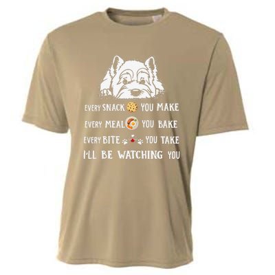 Funny I Will Be Watching You Westie Apparel For Dog Owners Cooling Performance Crew T-Shirt