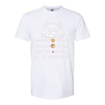 Funny I Will Be Watching You Westie Apparel For Dog Owners Softstyle CVC T-Shirt