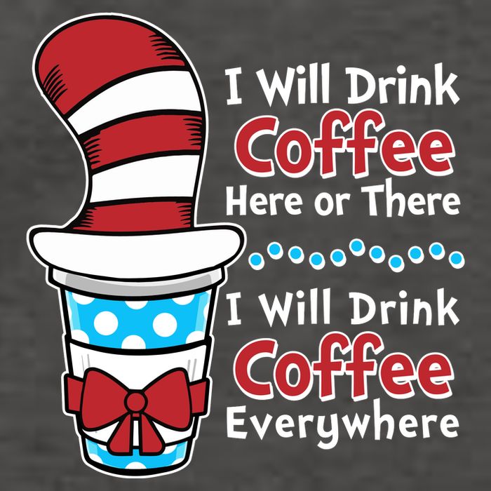 Funny I Will Drink Coffee Here Or There Everywhere Vector Backpack