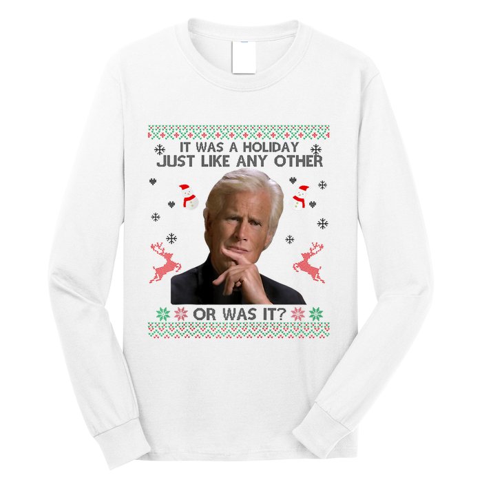 Funny It Was A Holiday Just Like Any Other Or Was It Raglan Long Sleeve Shirt