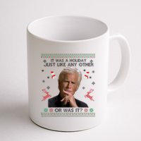 Funny It Was A Holiday Just Like Any Other Or Was It Raglan Coffee Mug