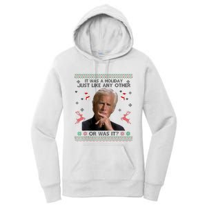 Funny It Was A Holiday Just Like Any Other Or Was It Raglan Women's Pullover Hoodie